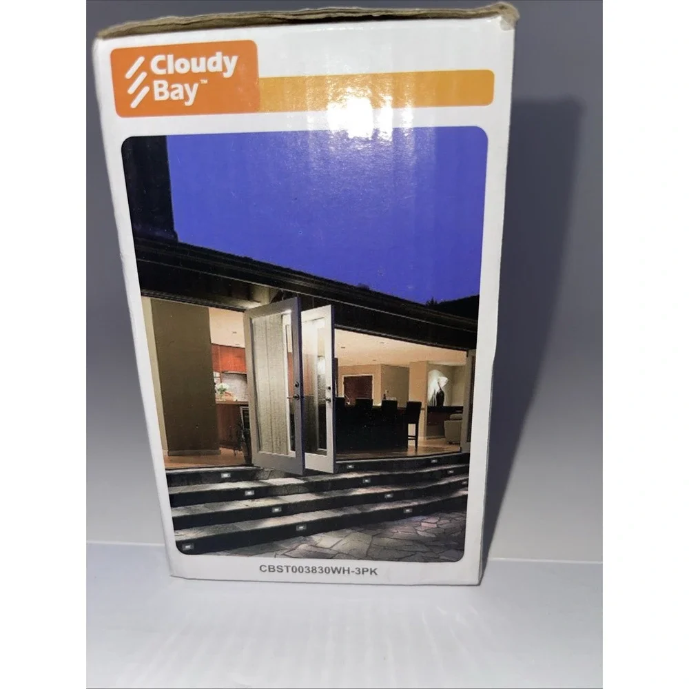 CLOUDY BAY 120V Dimmable LED Indoor Outdoor Step Light 4.75